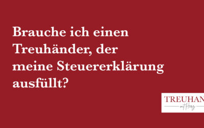 Steuerklärung selber ausfüllen?